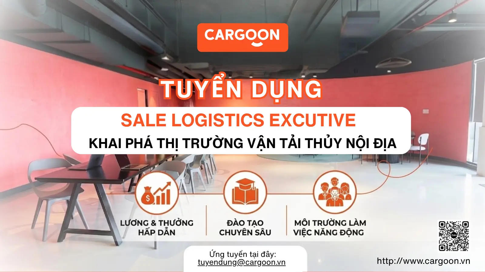CargoOn tuyển dụng Sales Logistics Executive