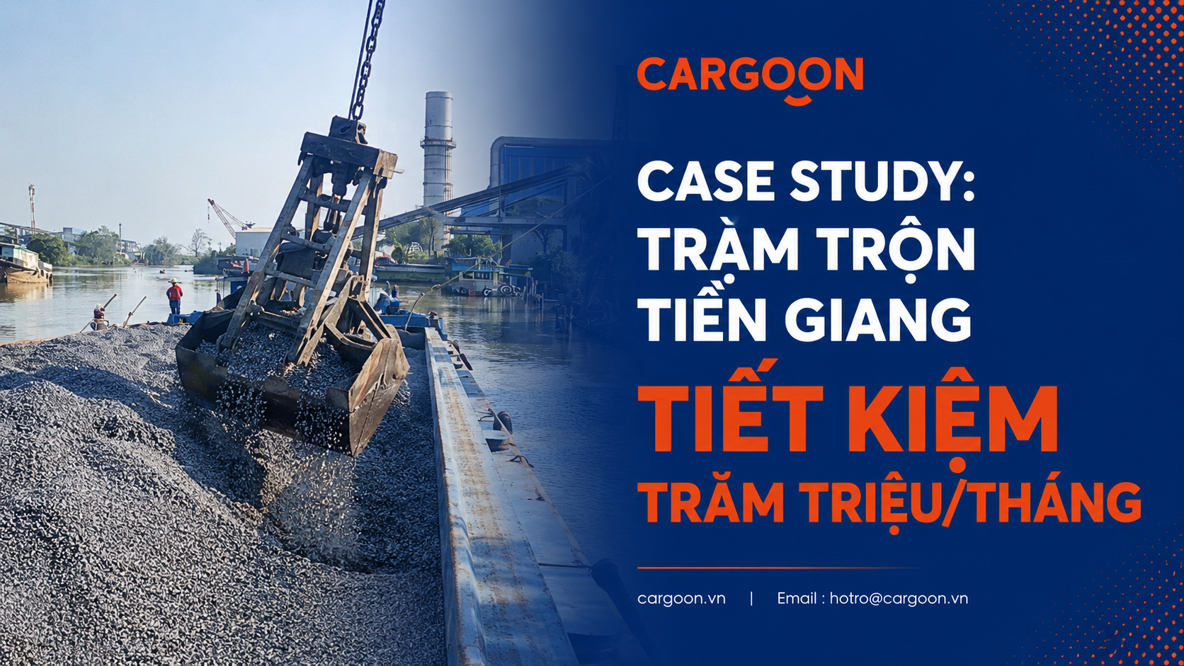 rạm trộn Tiền Giang lựa chọn mua đá tại mỏ để tiết kiệm chi phí